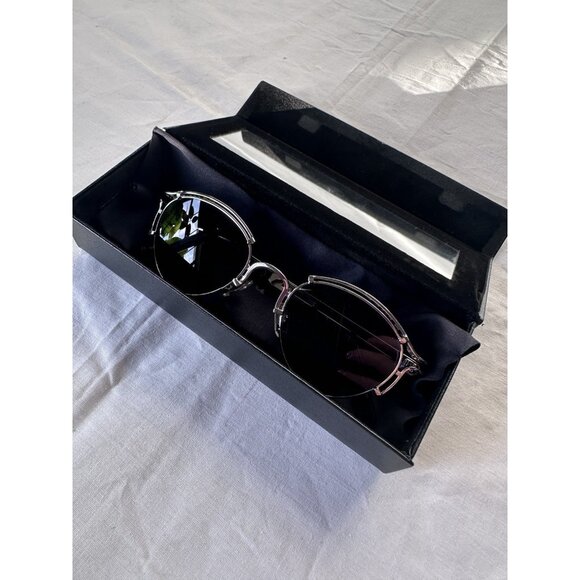 Jean Paul Gaultier Sourcil Sunglasses Silver Metal main image 9